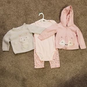 Carter's Fall Foxes Bundle